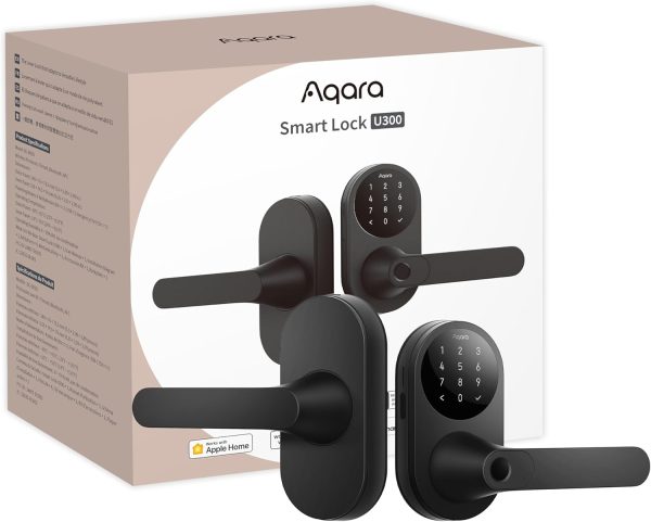 Aqara Smart Lock U300, Fingerprint Keyless Entry Door Lock w...