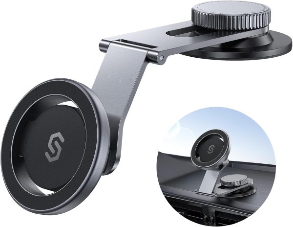SYNCWIRE Fits MagSafe Car Mount for Universal Dashboard, Tes...