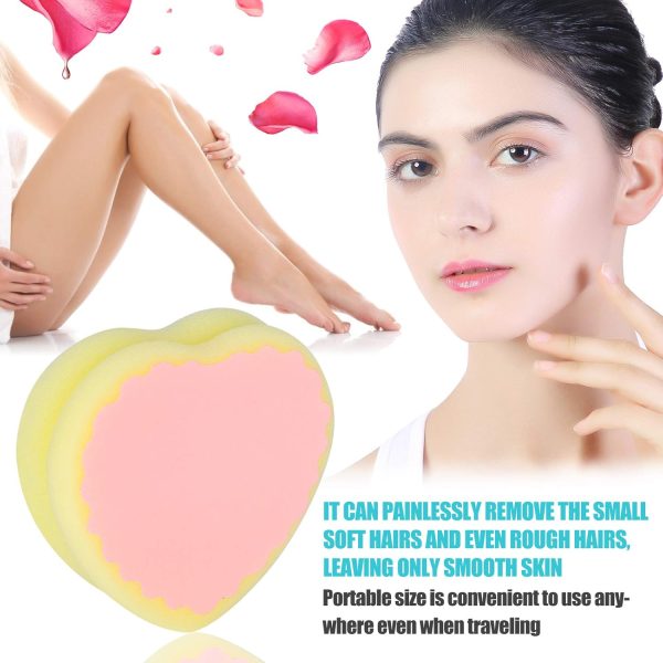 3 PCS Waxing Polishing Sponge Women Hair Removal Pad Depilat... - Image 4