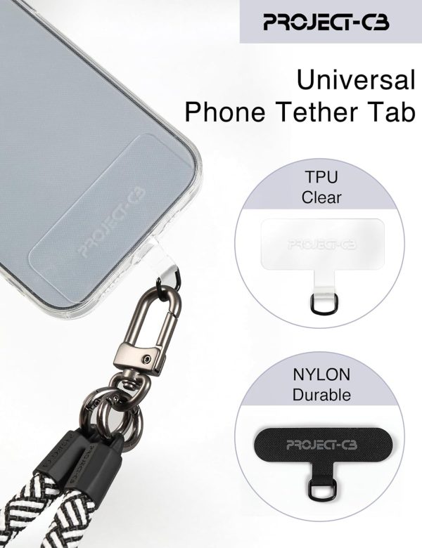 Project-cb Phone Tether Tab 2 Pack,Universal Phone Lanyard P... - Image 2