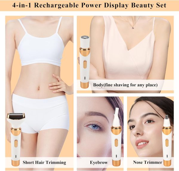 Beanify Electric Razor for Womens Men，Cordless Ladies Electr... - Image 2