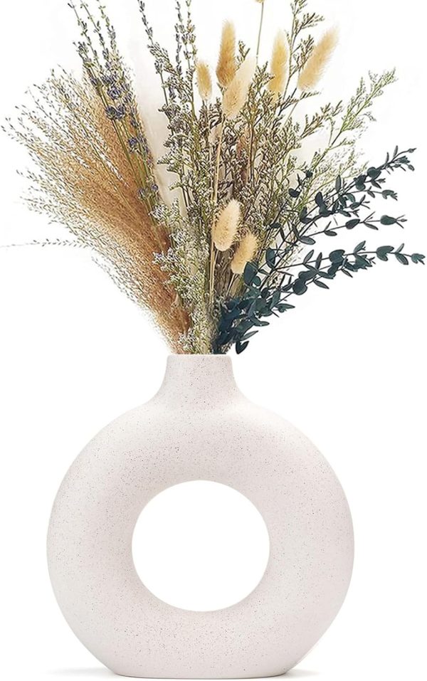CEMABT Vases for Pampas Grass,Creative Vase Modern Home Deco...