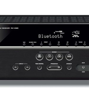 Yamaha Bluetooth AV Receiver Audio Component Black (RXV385 B...