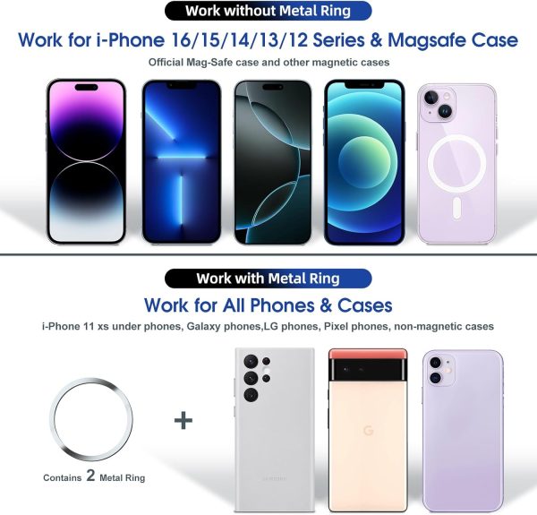 Vacuum Suction Magnetic Phone Holder, Upgrade Magnetic Sucti... - Image 7