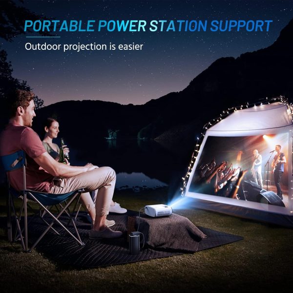 ELEPHAS Mini Projector with Projector Stand - Movie Projecto... - Image 7