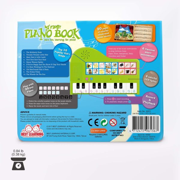 BEST LEARNING My First Piano Book - Educational Musical Toy ... - Image 9