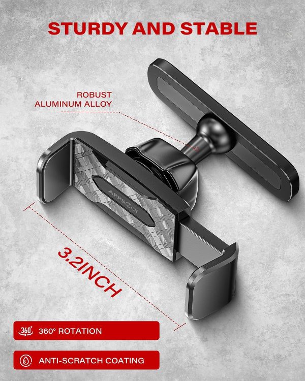 APPS2Car Gym Magnetic Phone Holder, 360 Adjustable, Compatib... - Image 4