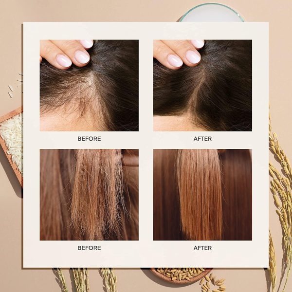 Hair Serum: Rice Water, Rosemary Oil, Castor Oil for Thicker... - Image 3