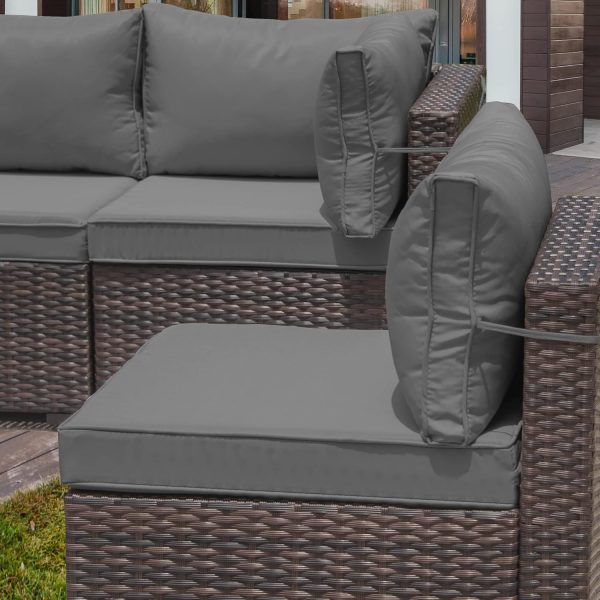 RTDTD Outdoor Patio Furniture Set, 9 Pieces Outdoor Furnitur... - Image 7