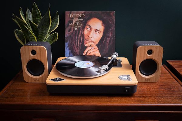 House of Marley Get Together Duo, Powerful Bookshelf Speaker... - Image 2