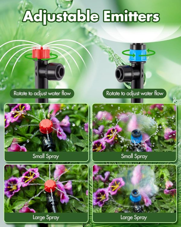 240FT Drip Irrigation System Kits - Automatic Garden Waterin... - Image 2