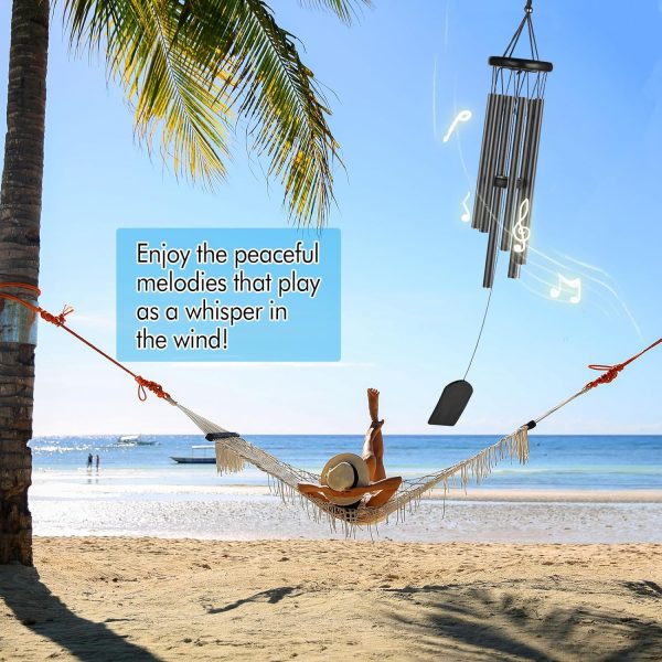 KIKISML Wind Chime, Classic Wind Chimes for Outdoor Indoor D... - Image 4