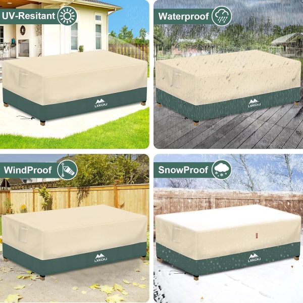 LXKCKJ Patio Furniture Covers Waterproof, Outdoor Furniture ... - Image 7