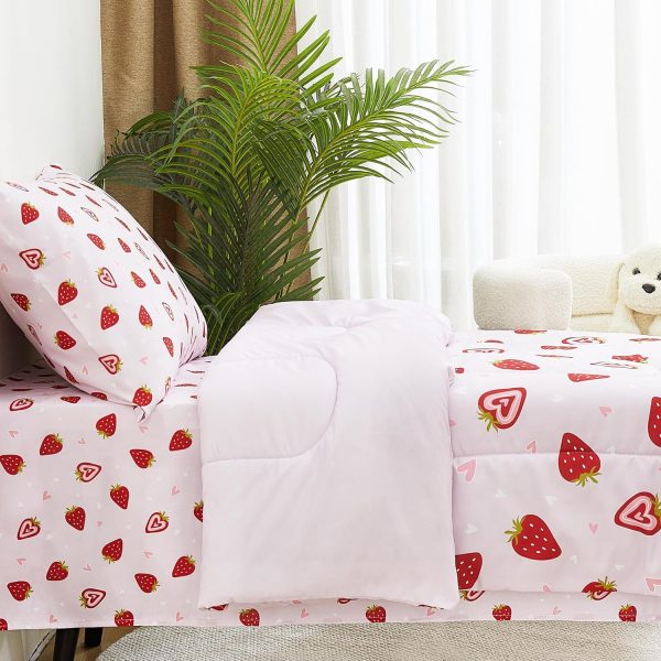 Lasoftan Toddler Bedding Set, Toddler Bed Comforter Sets for... - Image 6