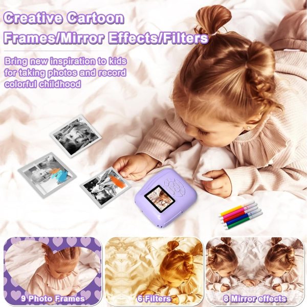 Kids Camera Instant Print Camera - Racazl Instant Camera for... - Image 4