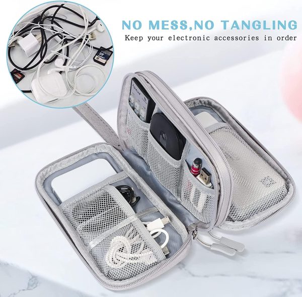 FYY Electronic Organizer, Travel Cable Organizer Bag Pouch E... - Image 5