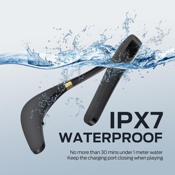 Monster Boomerang Neckband Bluetooth Speaker, Wireless Neck ... - Image 5