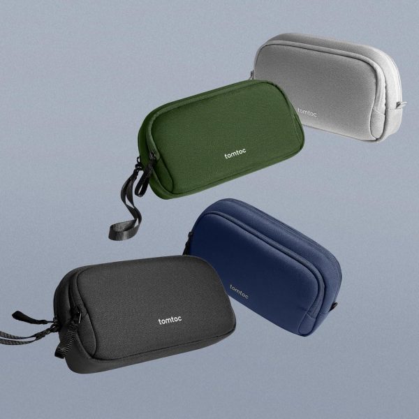 tomtoc Electronic Organizer Travel Case, Water Resistant Dua... - Image 8