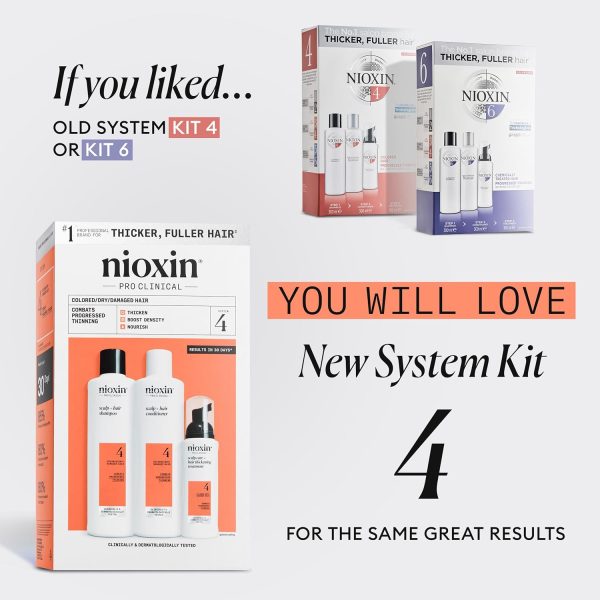 Nioxin Scalp + Hair Thickening System Kits | For Natural, Co... - Image 3