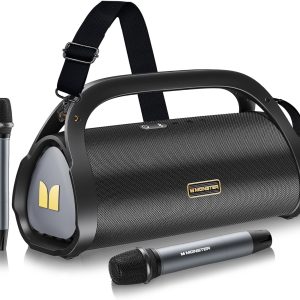 Monster Adventurer Max Bluetooth Speaker with Two Wireless M...
