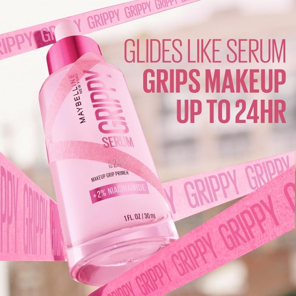 Maybelline Grippy Serum Primer, Hydrating Makeup Primer with... - Image 3