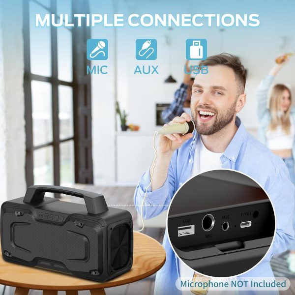 BUGANI M118 Bluetooth Speaker, Powerful Portable Wireless Sp... - Image 5
