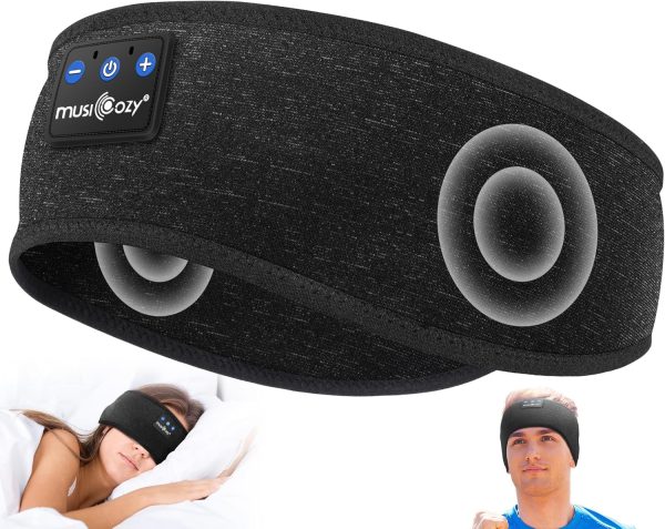 MUSICOZY Sleep Headphones, Bluetooth Headband Unique Gifts f...