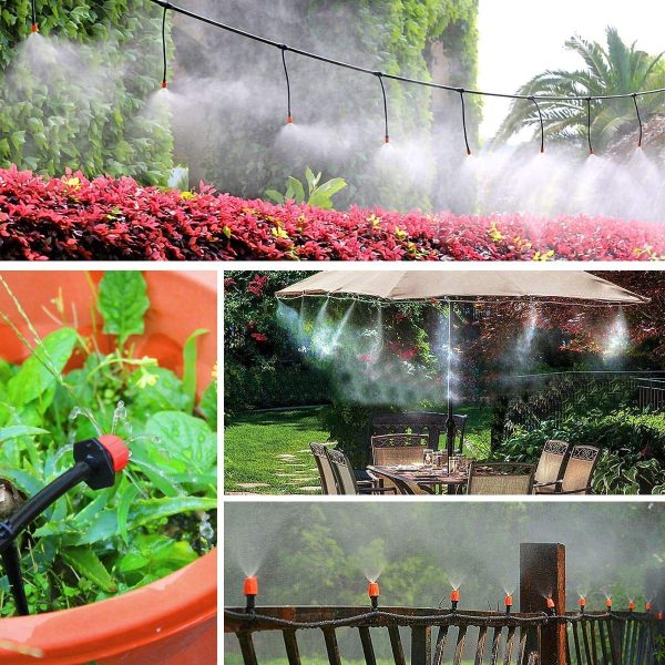 132FT Greenhouse Micro Drip Irrigation Kit, 164PCS Garden Au... - Image 6