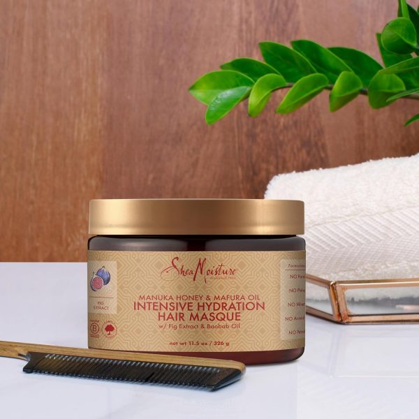 SheaMoisture Intensive Hydration Hair Masque hair treatment ... - Image 5