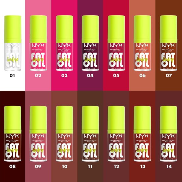 NYX Professional Makeup Lip Gloss, High Shine, Non-Sticky FI... - Image 5