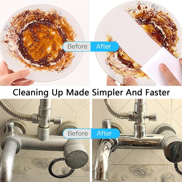 100 Pack Magic Sponges Eraser for Cleaning, Reusable Melamin... - Image 4