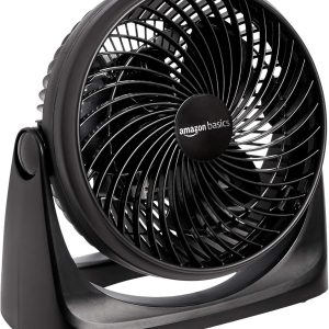 Amazon Basics Air Circulator Fan, Desk Fan for Bedroom, Home...
