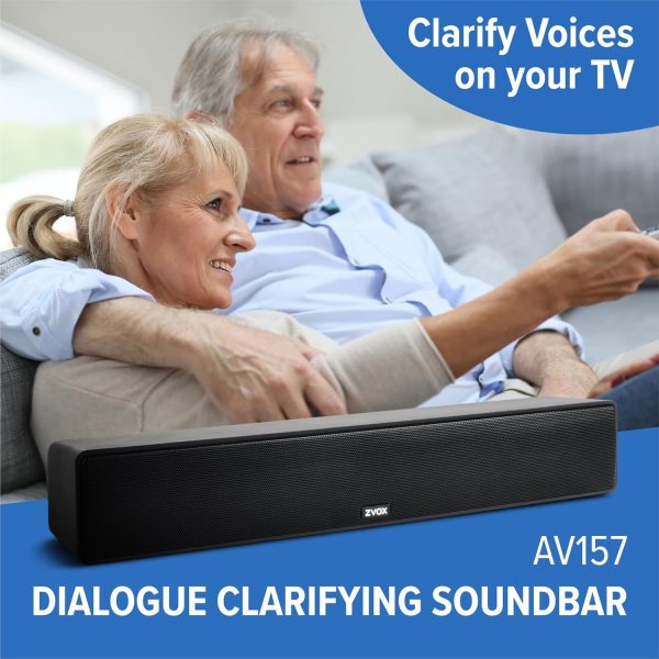 ZVOX Dialogue Clarifying Sound Bar - Patented Hearing Techno... - Image 3