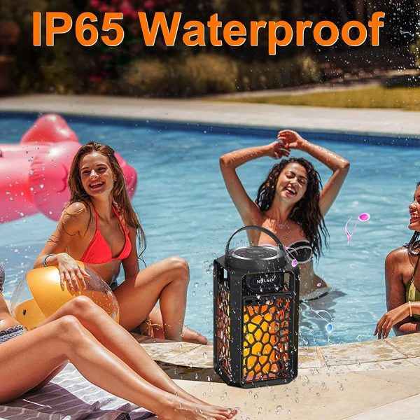 Outdoor Bluetooth Speakers 10W TWS LED Flame Speakers Tiki T... - Image 5