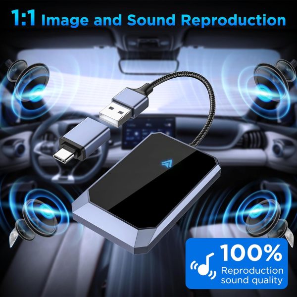 Android Auto Wireless Adapter for Factory Wired Android Auto... - Image 6
