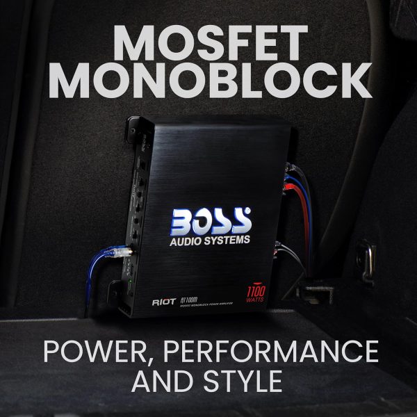 BOSS Audio Systems R1100M Riot Series Car Audio Subwoofer Am... - Image 3