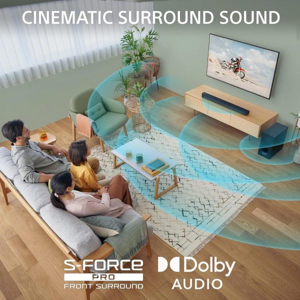 Sony HT-S400 2.1ch Soundbar with Powerful Wireless subwoofer... - Image 4