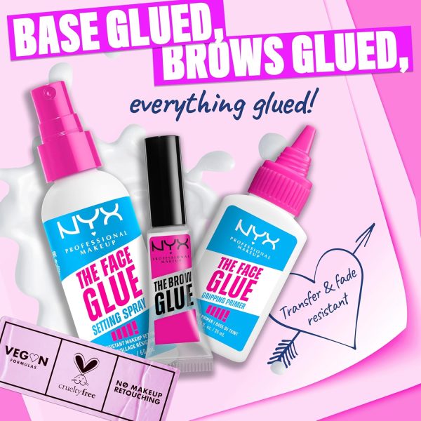 NYX Professional Makeup The Face Glue Setting Spray, Grippin... - Image 9