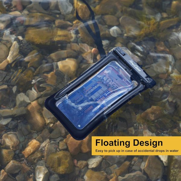 ProCase 2 Pack Waterproof Phone Pouch, Water Proof Floating ... - Image 2