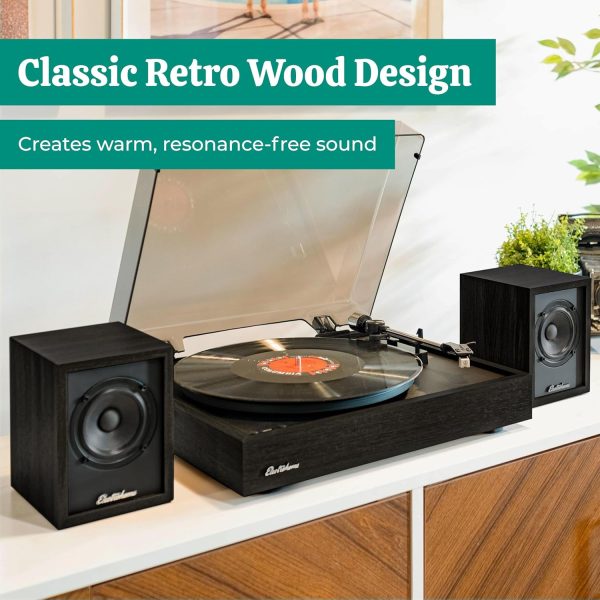 Electrohome Huntley Powered Bookshelf Speakers with Built-in... - Image 5