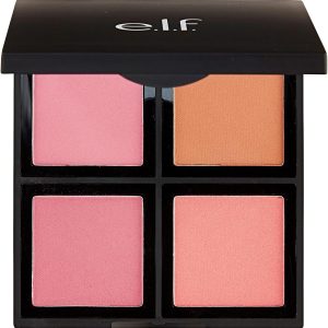 e.l.f. Powder Blush Palette, 4 Gorgeous Blush Shades For Cre...