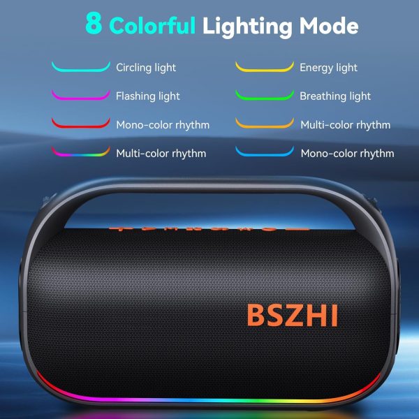 80W(120W Peak) Bluetooth Speaker Loud, Portable IPX6 Waterpr... - Image 4
