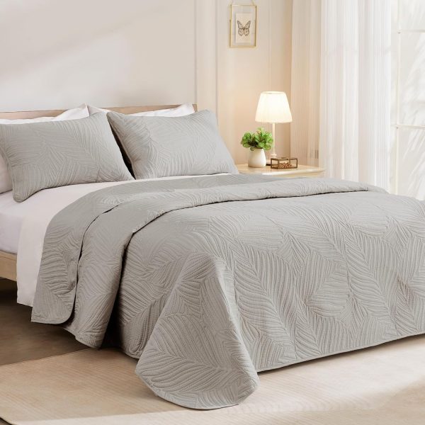 Exclusivo Mezcla Queen Quilt Bedding Set, Lightweight Light ... - Image 2
