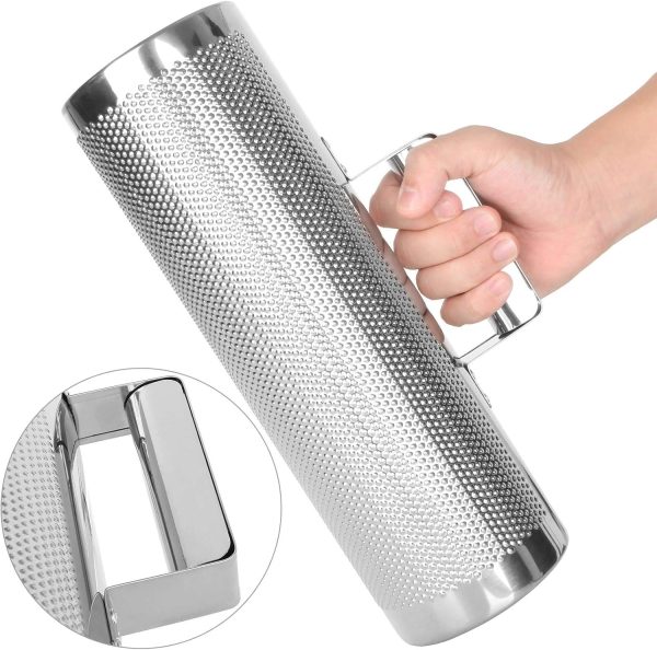 12" x 4" Metal Guiro Shaker Stainless Steel Guiro Instrument... - Image 6