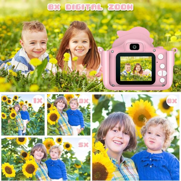 Upgrade Selfie Kids Camera, Kids Camera Toy, 1080P HD Video ... - Image 5