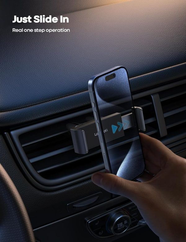 Lamicall Car Phone Holder, Air Vent Clip Mount - Universal C... - Image 2