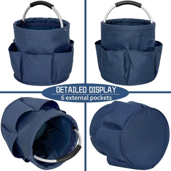 AKOZLIN Cleaning Caddy Organizer with Handle Foldable Cleani... - Image 4