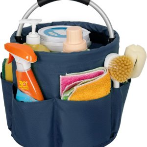 AKOZLIN Cleaning Caddy Organizer with Handle Foldable Cleani...