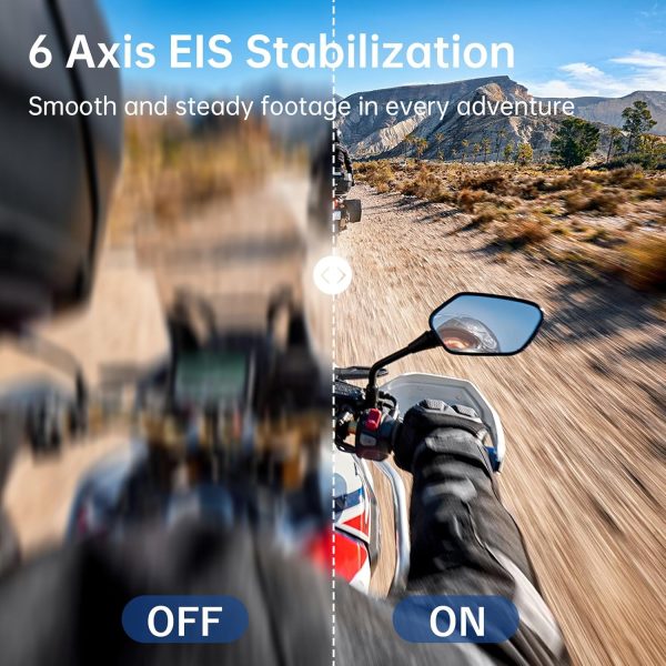 Action Camera 4K 60FPS Underwater Camera, Speed 20 Waterproo... - Image 3