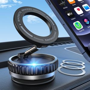 KTEBO® Strong Magnetic Phone Holder for Your Car, 360° Adjus...